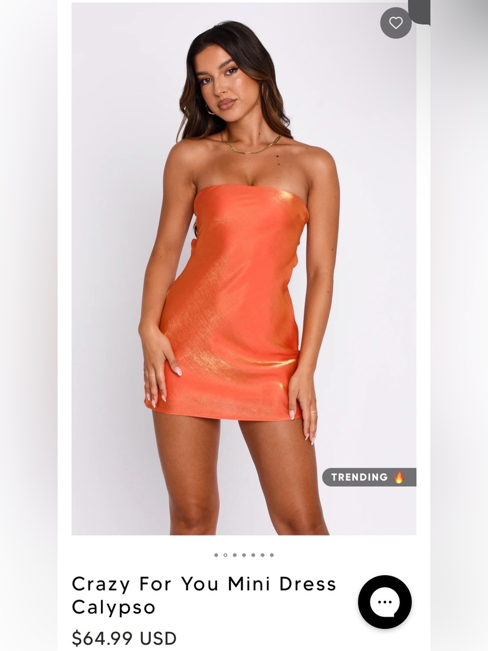 White Fox Boutique “Crazy For You” Mini Dress